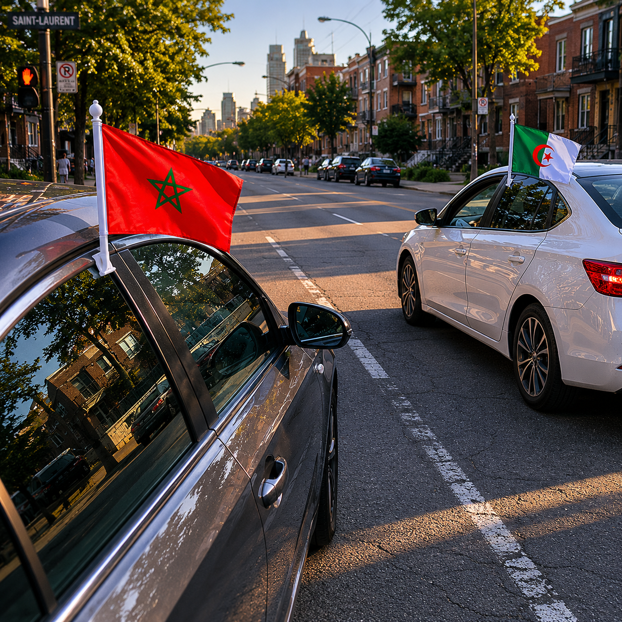 Drapeau de voiture  Coupe du Monde 2026